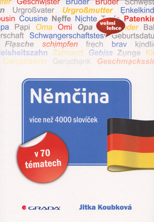 Němčina: více než 4000 slovíček v 70 tématech