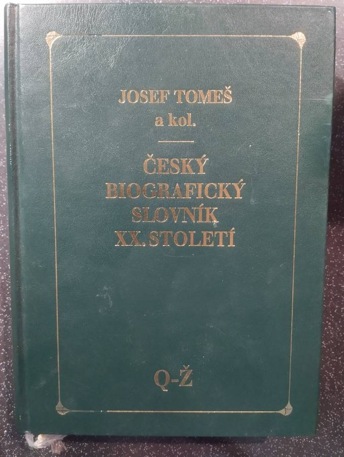 Český biografický slovník XX. století