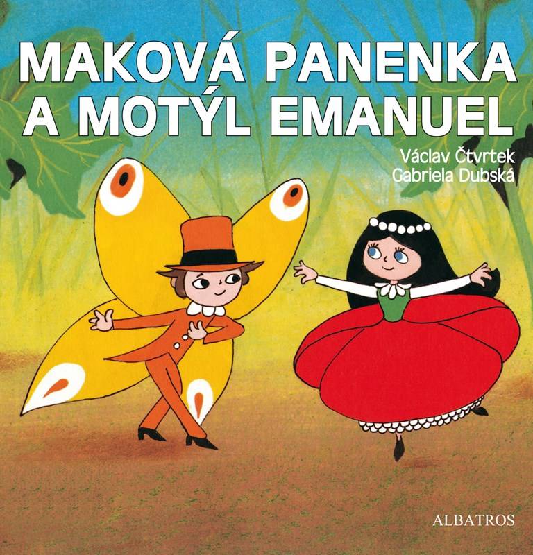 Maková panenka a motýl Emanuel