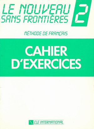 Le nouveau sans frontieres 2 cahier dexercices