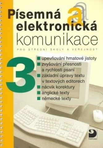 Písemná a elektronická komunikace 3